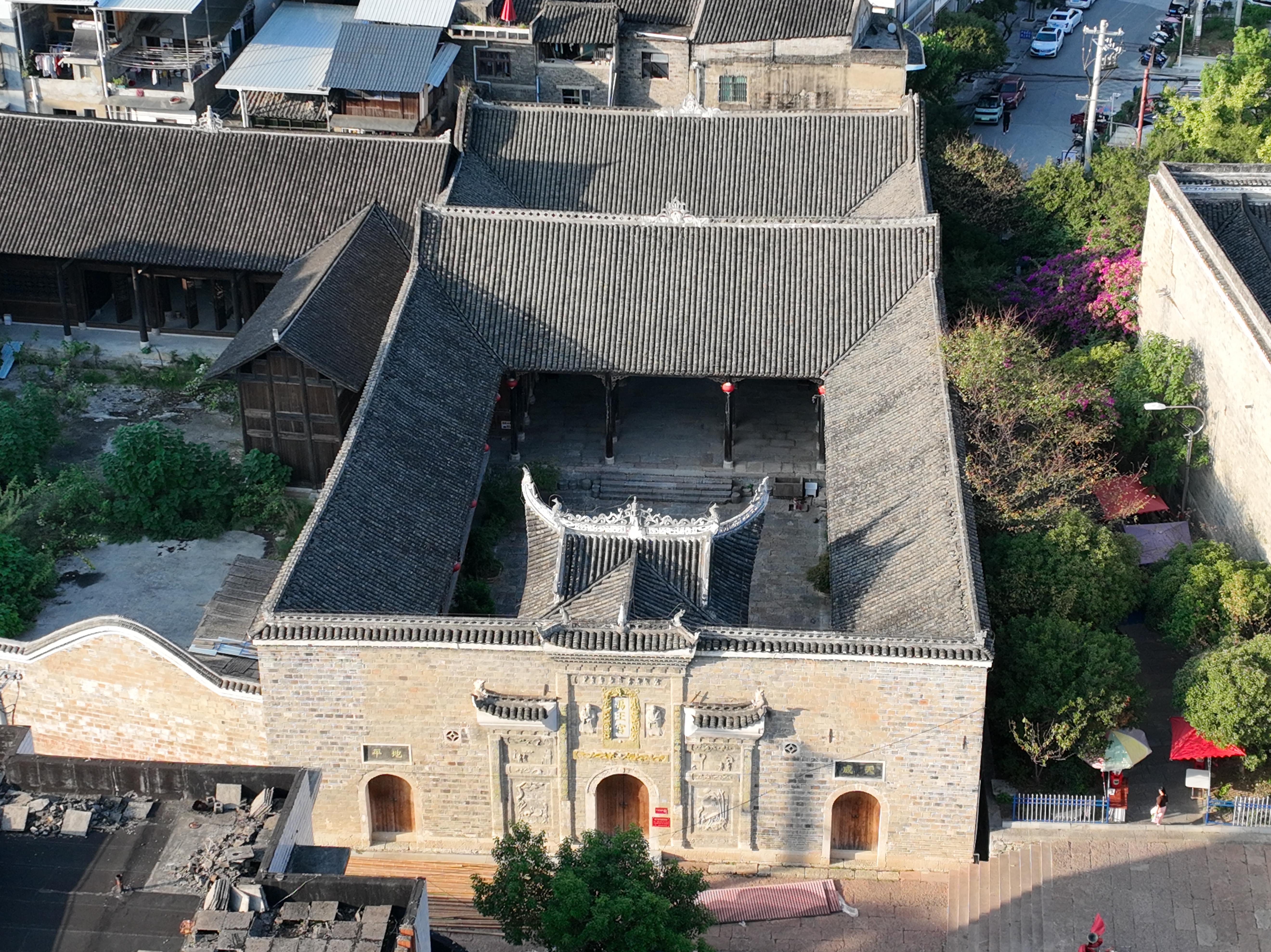 808592-貴州省銅仁市石阡縣城，禹王宮古建筑風光。羅星漢攝.JPG