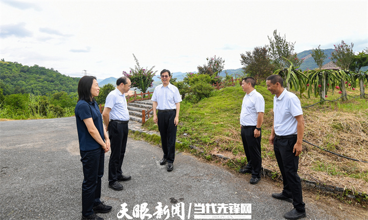 （4）李炳軍在貞豐縣白層鎮(zhèn)火龍果園區(qū)調(diào)研。.JPG