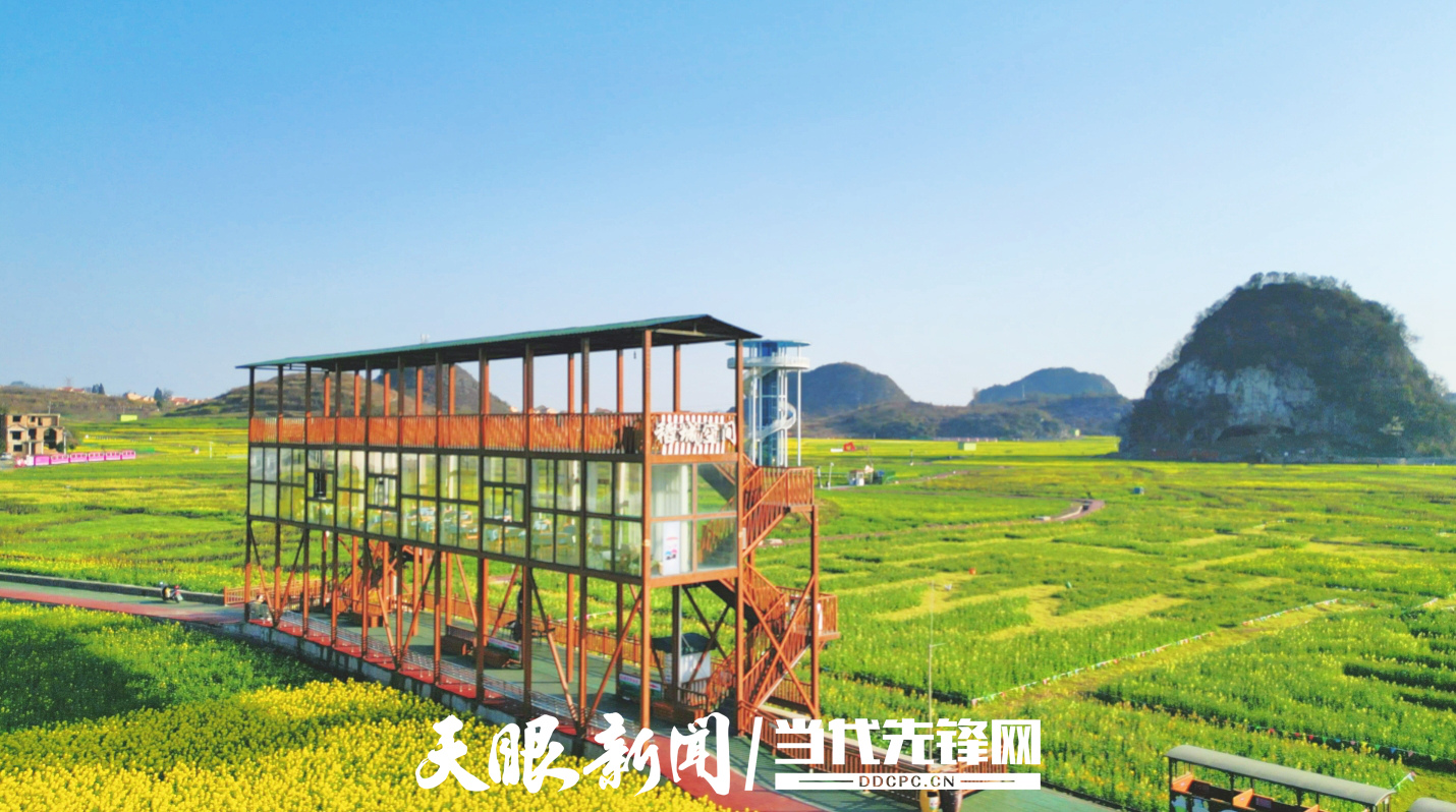 2.秋日平坝，稻田如画。金黄稻浪与错落村舍相映成趣。沈长志 摄影 (2).jpg