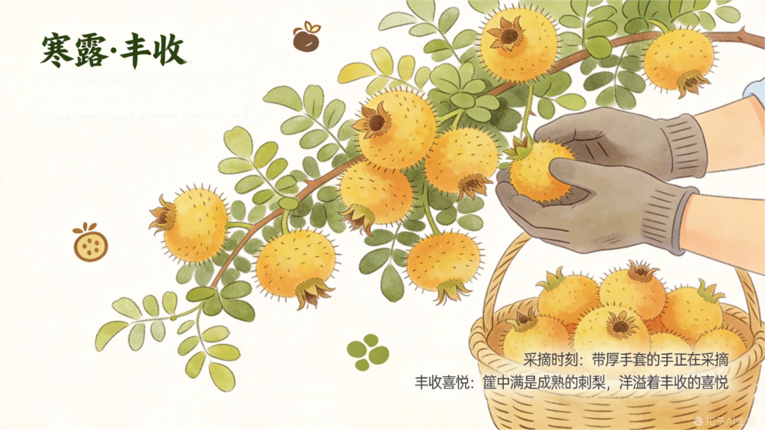 AI绘卷·黔地风物②丨沉浸式追更！一颗刺梨的“四季Vlog”更新了(图7)