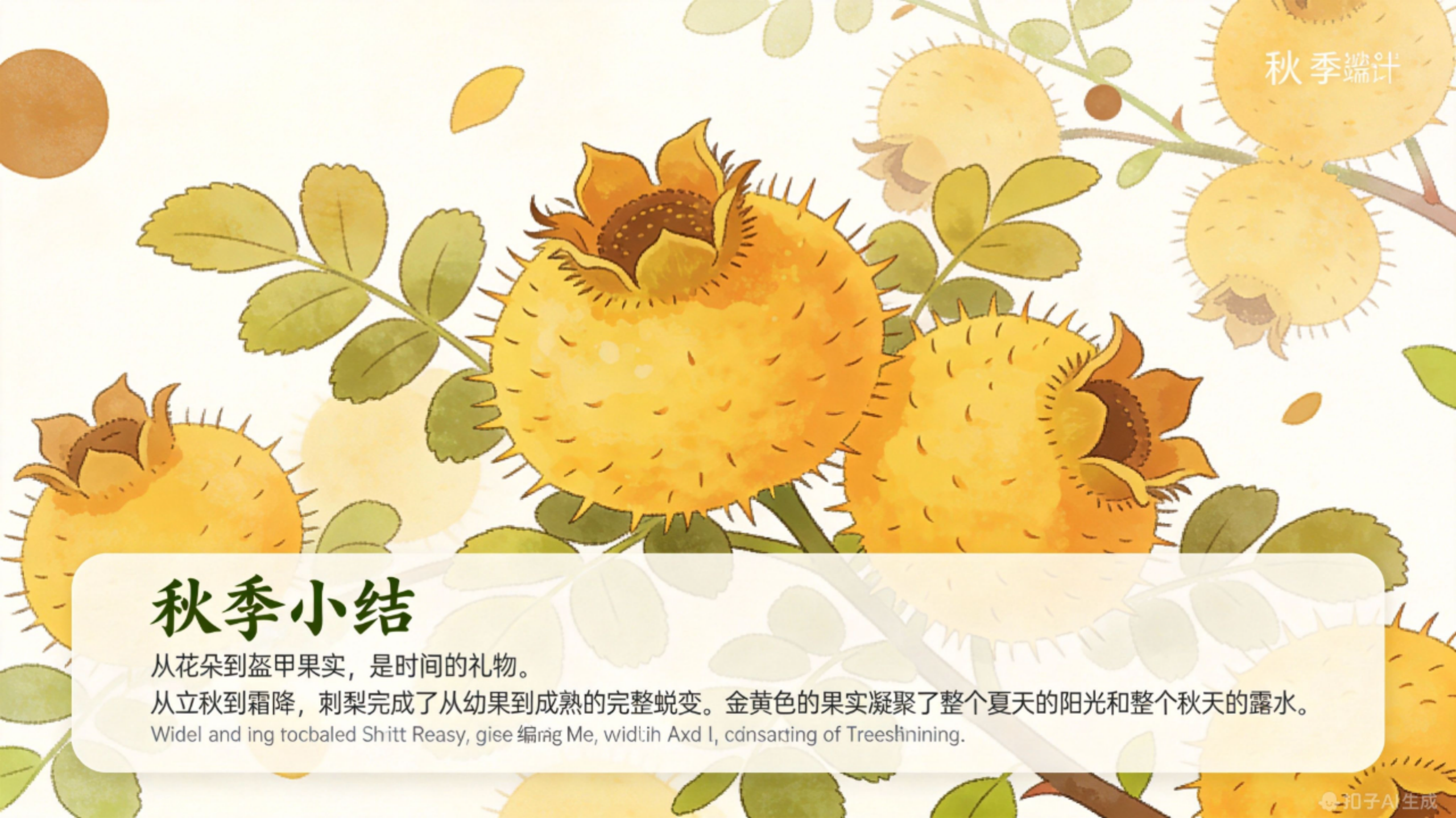 AI绘卷·黔地风物②丨沉浸式追更！一颗刺梨的“四季Vlog”更新了(图9)